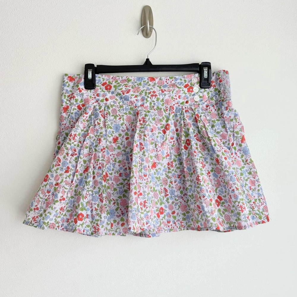 Y2K FLORAL AMERICAN EAGLE MINI SKIRT